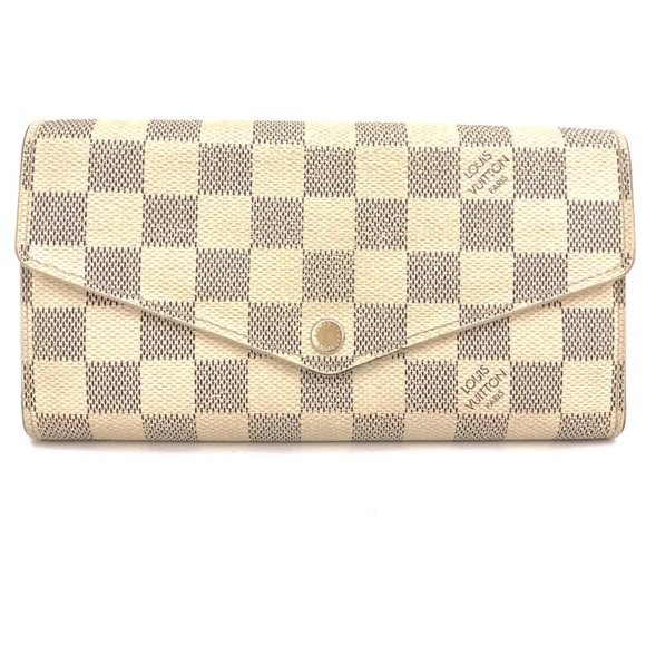 Louis Vuitton Handbags - LOUIS VUITTON Damier Azur Portefeiulle Sarah Long Bifold Wallet